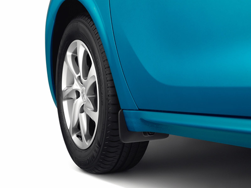PEUGEOT 208 Mudflaps moulded - Rear (Styled)