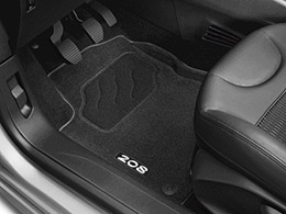 PEUGEOT PEUGEOT 208 Velour carpet mat set - with 208 logo