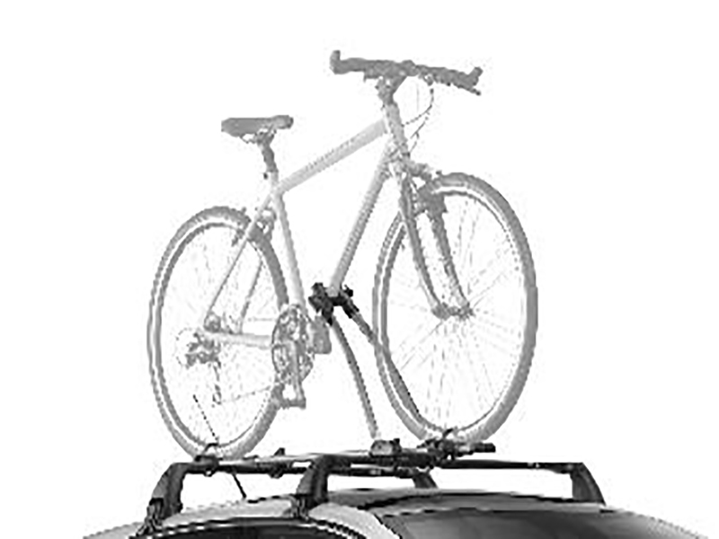 PEUGEOT PEUGEOT 5008 SUV FREERIDE steel bike carrier on roof bars for 1 bike
