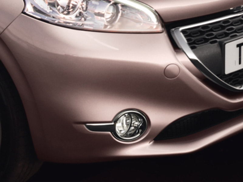 PEUGEOT 208 Chrome fog lamp trims