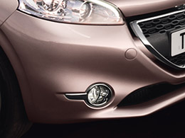 PEUGEOT PEUGEOT 208 Dark chrome fog lamp trims