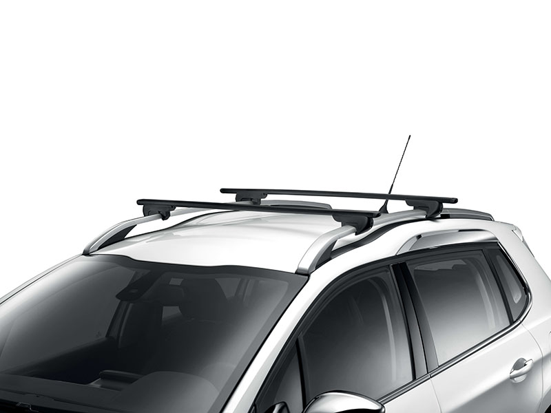 PEUGEOT PEUGEOT 2008 SUV Set of 2 steel transverse roof bars