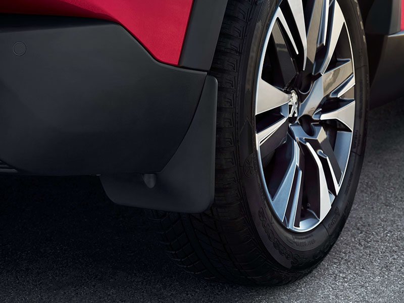 PEUGEOT Mudflaps moulded - Rear (Styled)