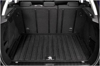 PEUGEOT Luggage compartment mat // Reversible