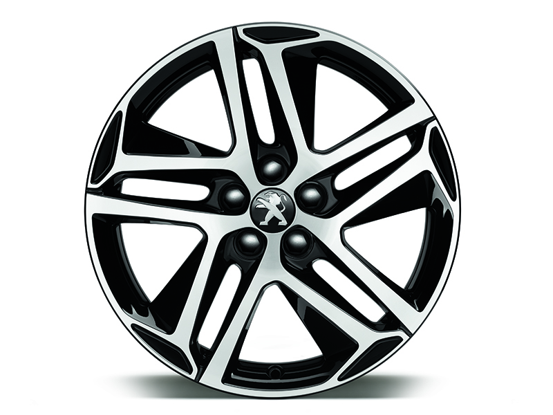 PEUGEOT 407 18" Black Sapphire alloy wheels