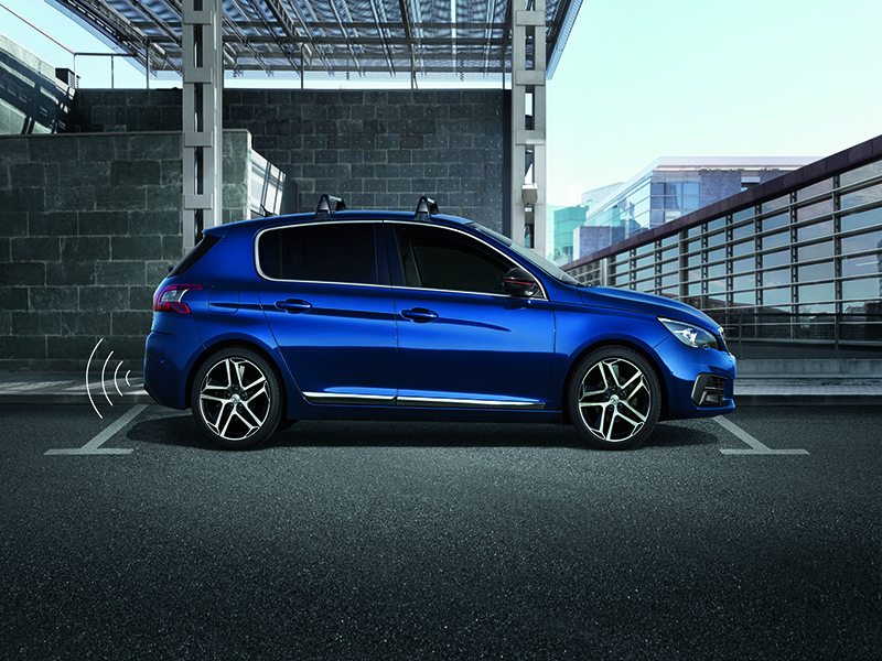 PEUGEOT 407 Rear parking aid with 4 sensors