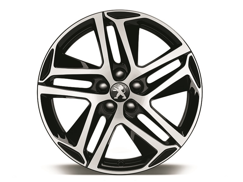 PEUGEOT PEUGEOT 308 Set of 4 alloy wheel rims - 18" BLACK SAPPHIRE